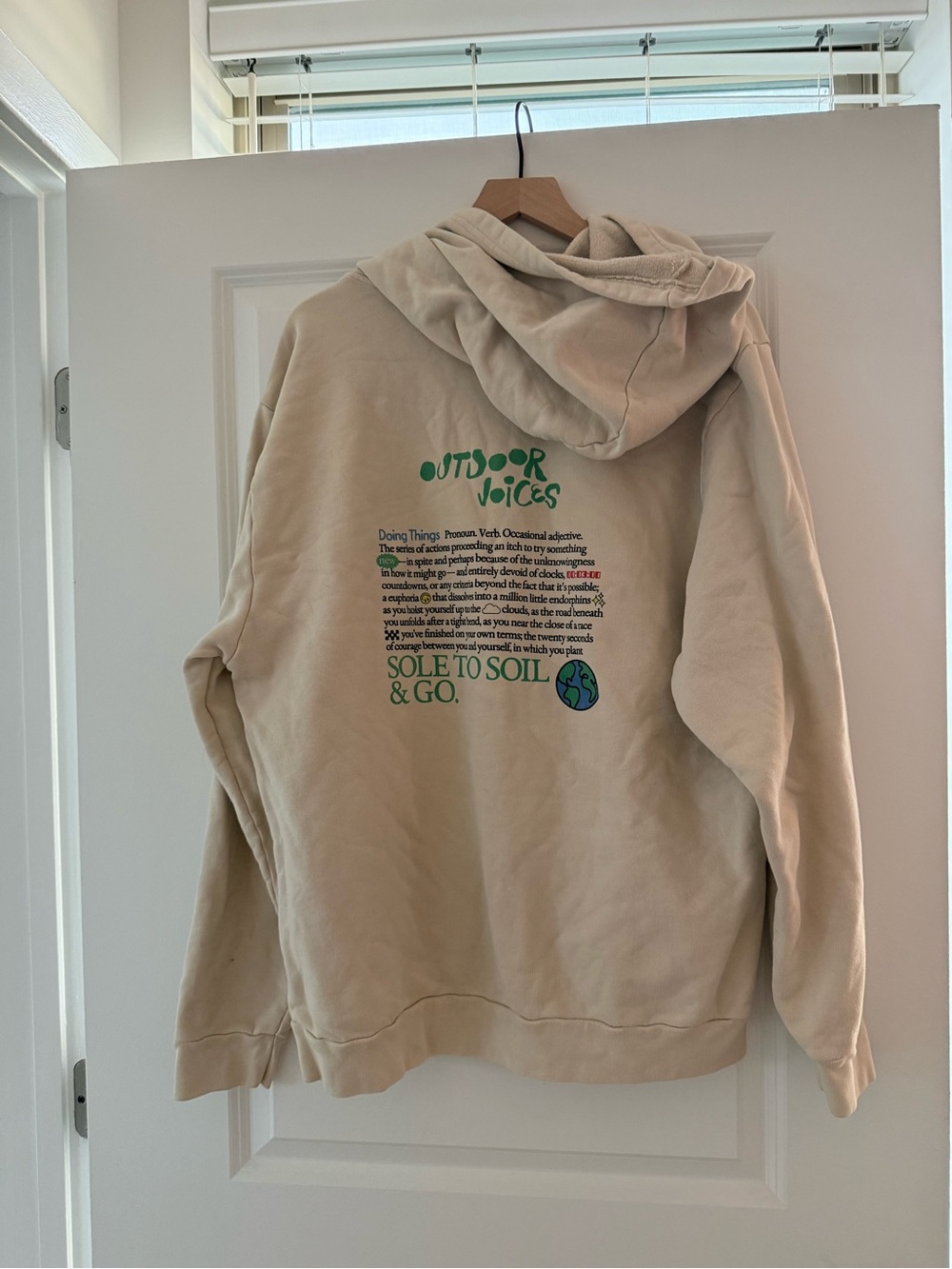 Outdoor Voices Earth Day Hoodie
